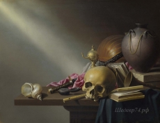 londongallery/harmen steenwyck - still life - an allegory of the vanities of human life